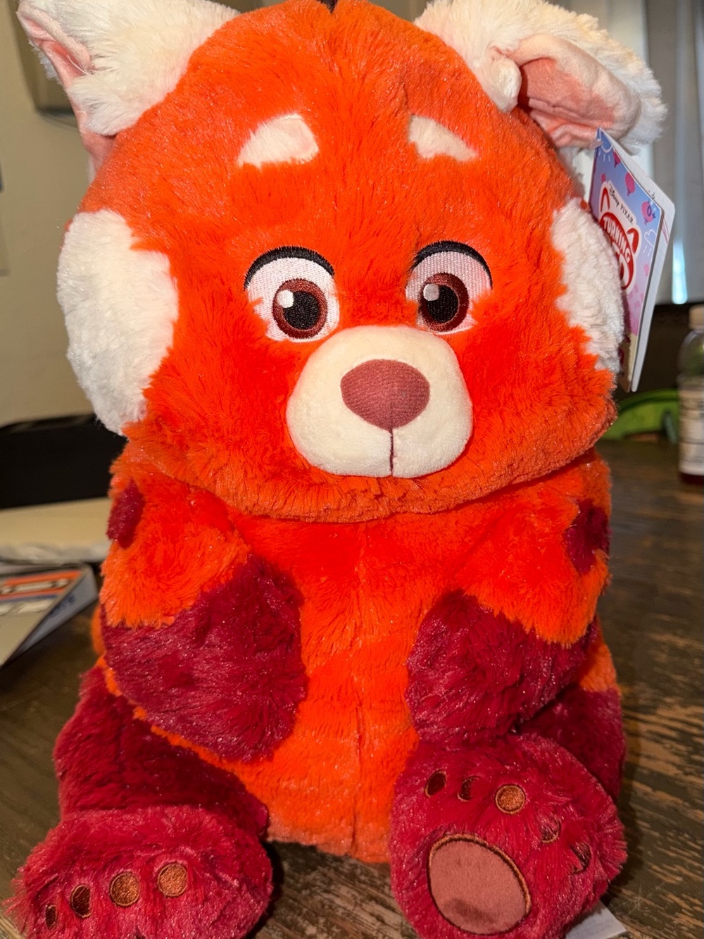 Disney Parks and Pixar Turning Red 15" Plush Red Panda Mei.